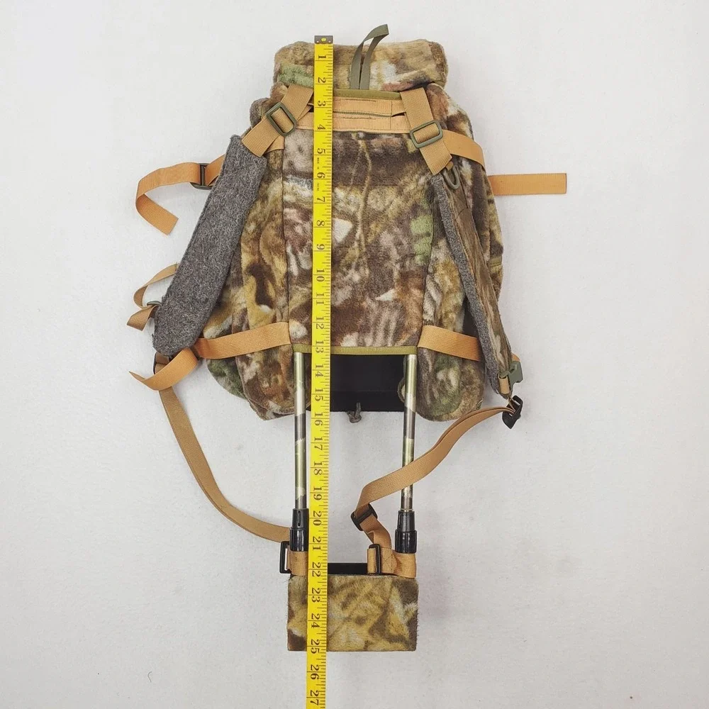 Vintage Rancho Safari Catquiver Fleece Backpack Bag Quiver Camo Bow Hunting